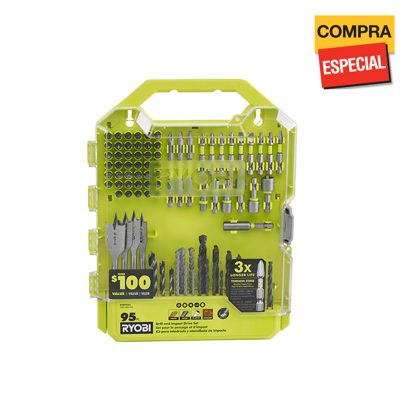 Photo: Kit de accesorios para taladrar y atornillar de 95 piezas