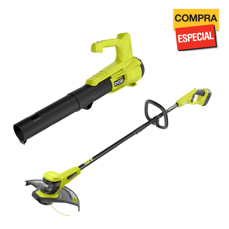 Photo: Combo desbrozadora y sopladora 18V RYOBI