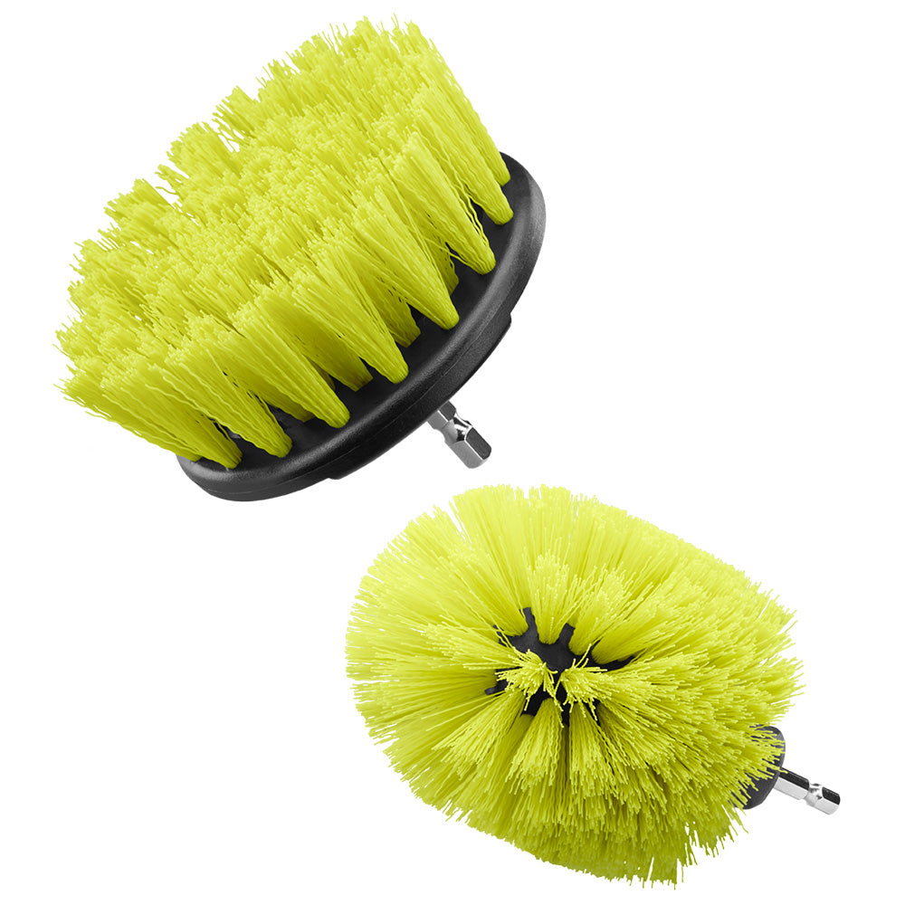 KIT DE LIMPIEZA MULTIUSOS CON CEPILLO DE CERDAS MEDIANAS DE 2 PIEZAS