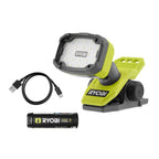 KIT DE LUZ CON PINZA MAGNÉTICA LED DE LITIO USB