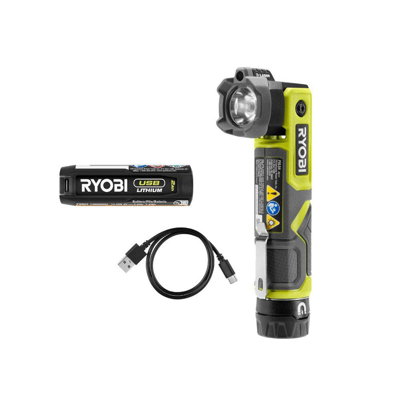 Kit láser pivotante LED de litio USB