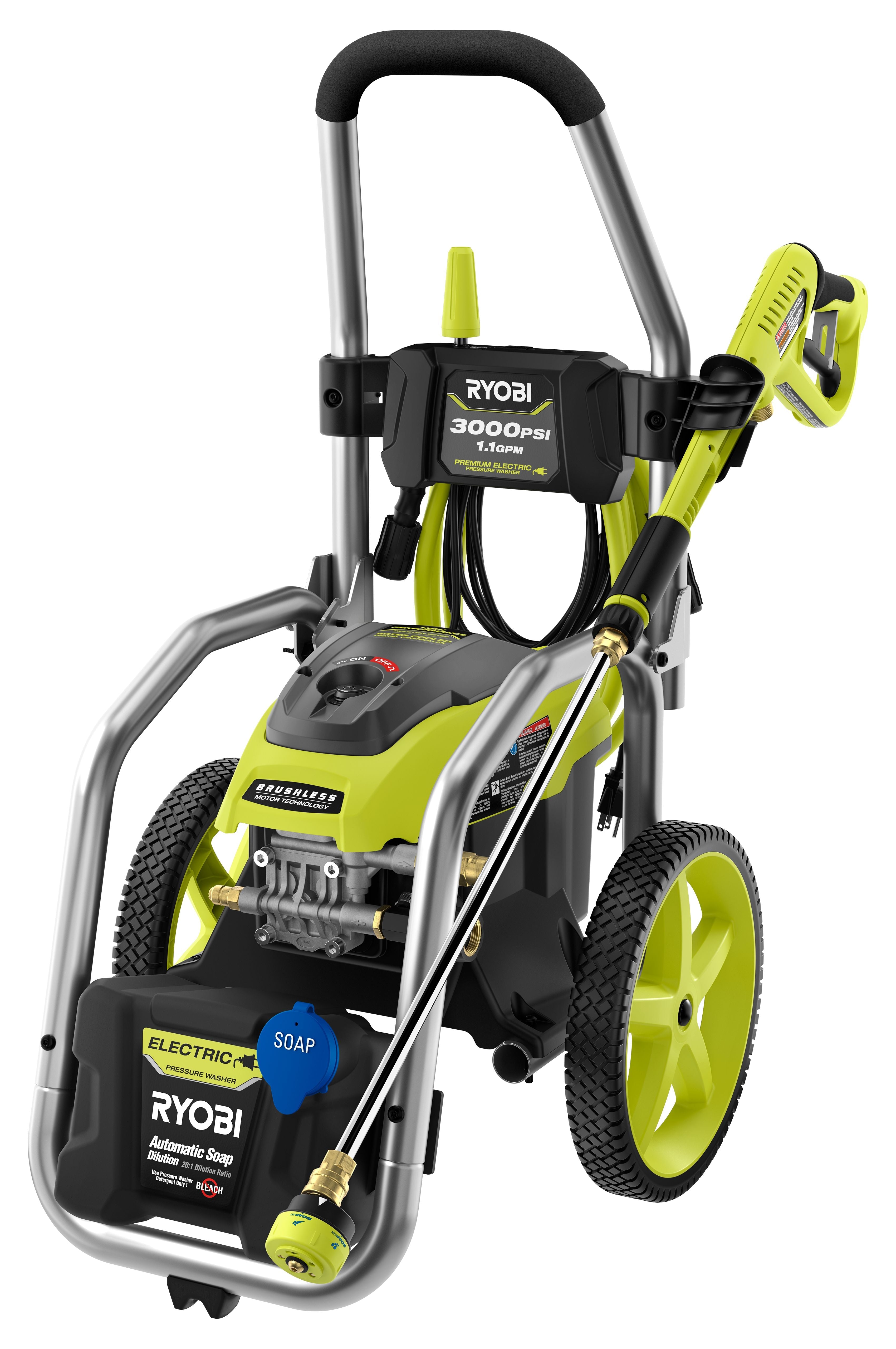 3000 PSI 1.1 GPM BRUSHLESS ELECTRIC PRESSURE WASHER image