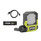 KIT DE LUZ LED FLEXIBLE CON LITIO USB