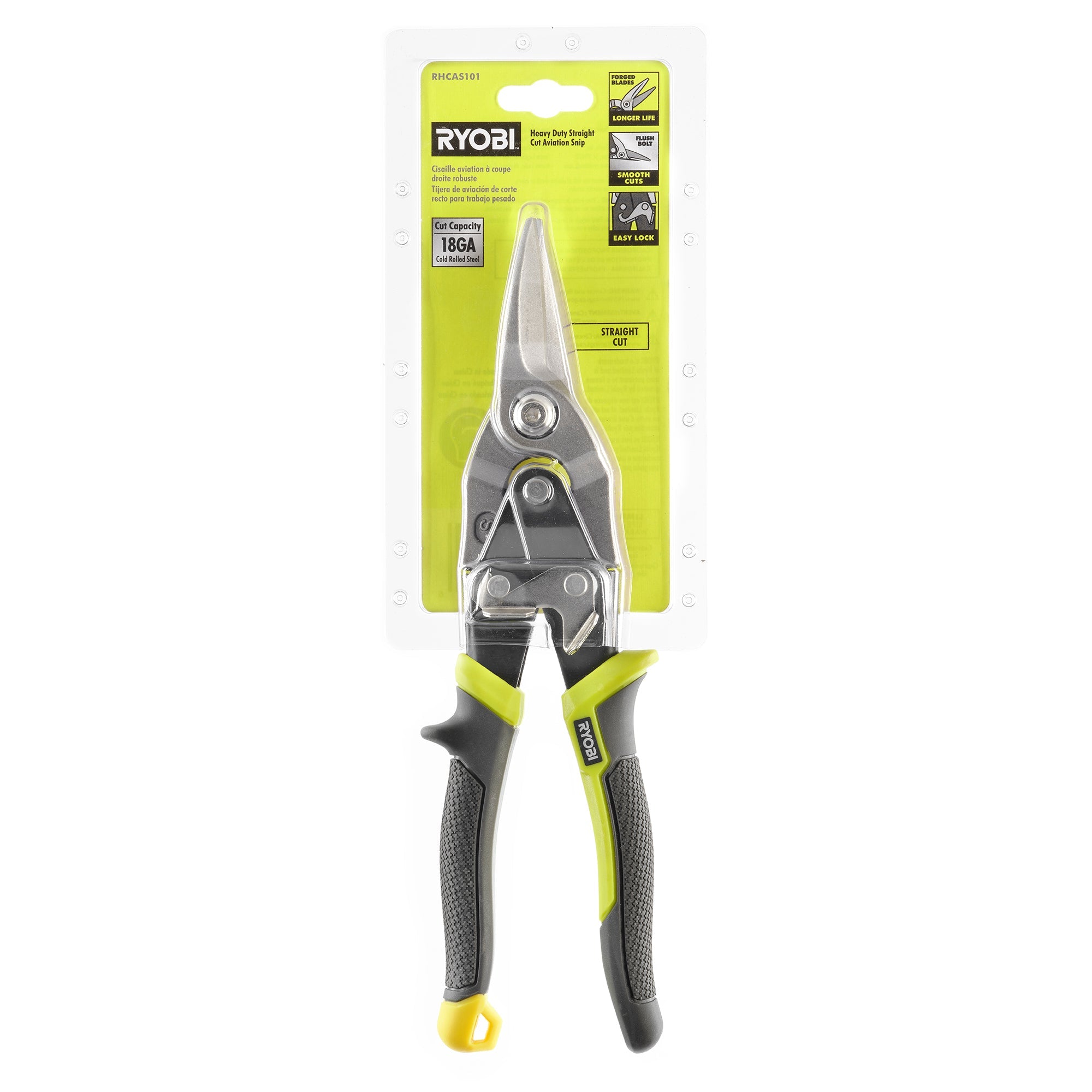 Heavy Duty Straight Cut Aviation Snips Image 4