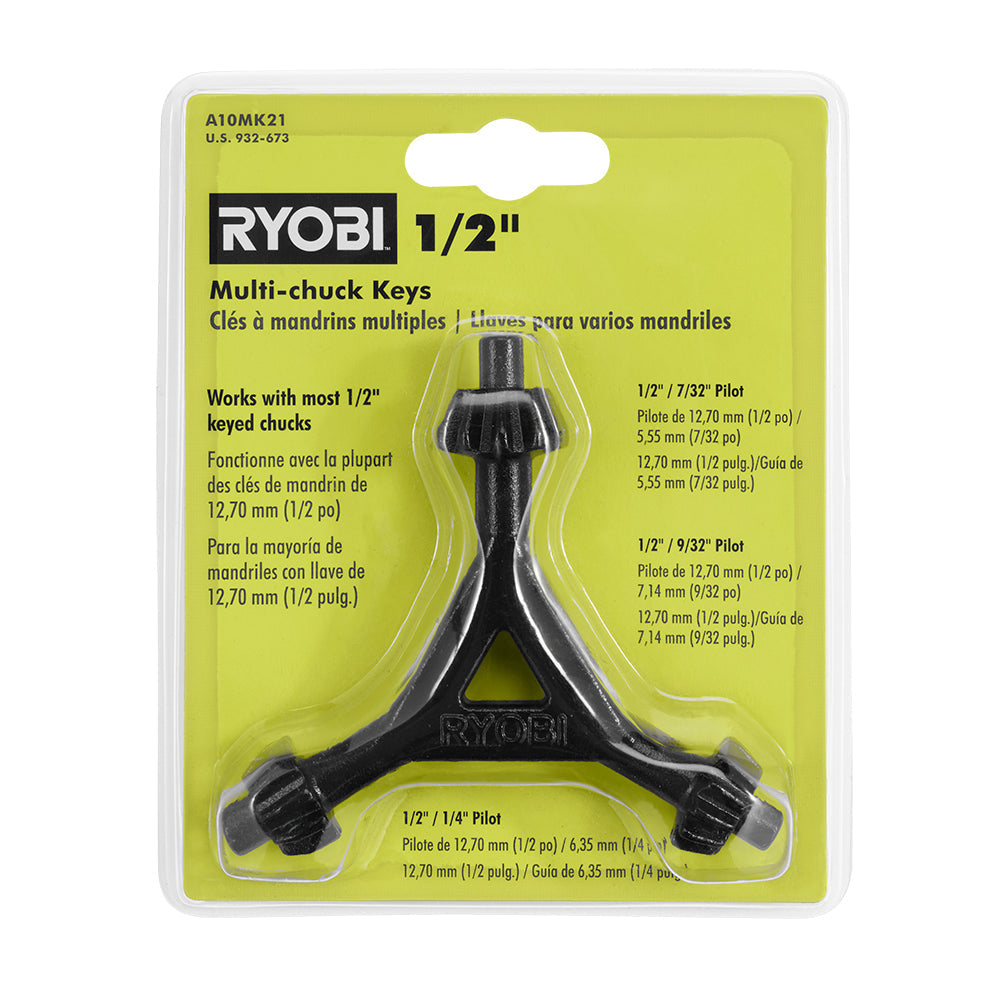 LLAVE MULTIPORTABRISAS RYOBI 1/2