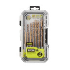 22 PC. TITANIUM DRILL BIT SET image