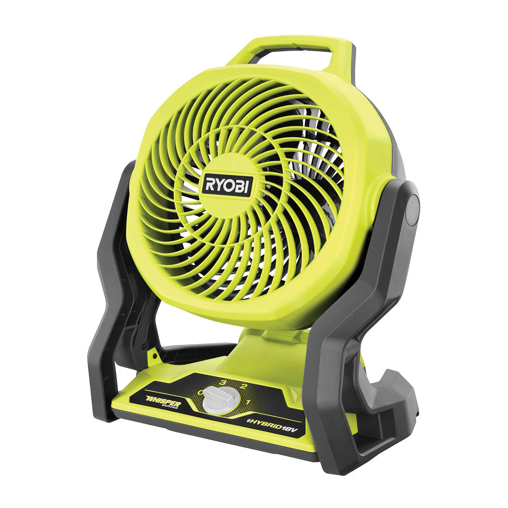 VENTILADOR HÍBRIDO SERIE WHISPER ONE+ DE 18 V Y 7,5"