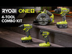 18V ONE+ 4-TOOL COMBO KIT video