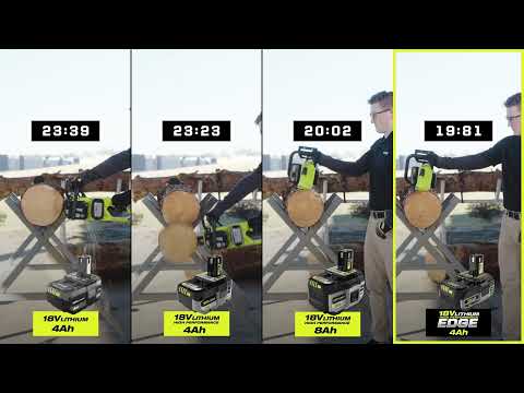 18V ONE+ 4AH LITHIUM HIGH PERFORMANCE EDGE BATTERY video