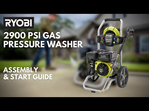 2900 PSI GAS PRESSURE WASHER video