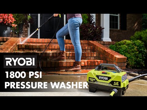 1800 PSI 1.2 GPM Electric Pressure Washer video