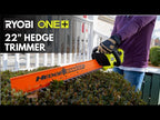 18V ONE+ 22" HEDGE TRIMMER video