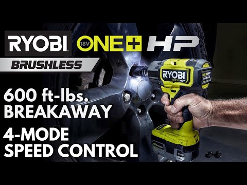 18V ONE+ HP Brushless 4-Mode 1/2" Impact Wrench  video