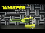 KIT DE SOPLADOR SERIE WHISPER SIN ESCOBILLAS DE 40 V HP Y 650 CFM