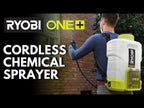 18V ONE+ 4 GALLON BACKPACK CHEMICAL SPRAYER Kit video