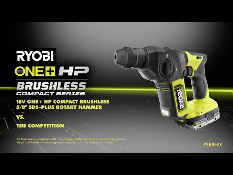 18V ONE+ HP COMPACT BRUSHLESS 5/8" SDS-PLUS ROTARY HAMMER KIT video