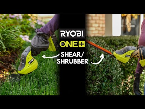 18V ONE+ 2-in-1 SHEAR SHRUBBER KIT video