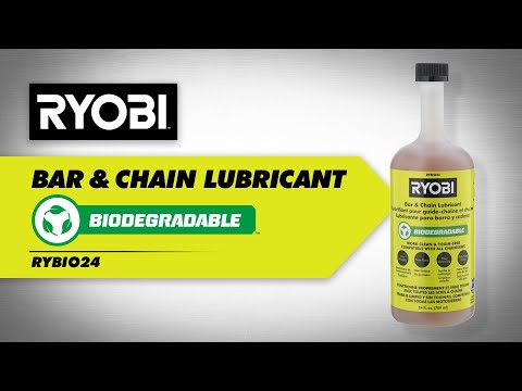 24 OZ. BIODEGRADABLE BAR AND CHAIN OIL video