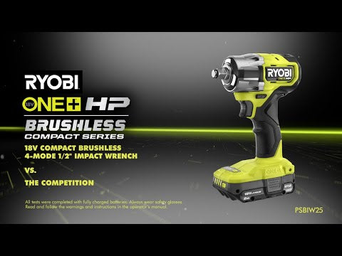 18V ONE+ HP COMPACT BRUSHLESS 4-MODE 1/2" IMPACT WRENCH video