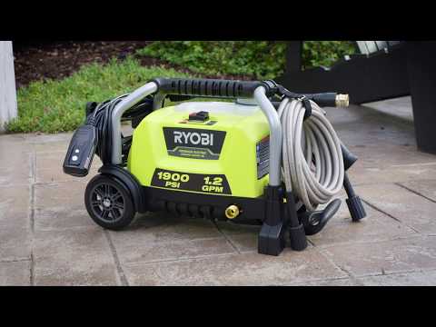 1900 PSI 1.2 GPM Electric Pressure Washer  video