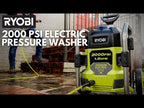2000 PSI 1.2 GPM ELECTRIC PRESSURE WASHER video