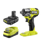 Kit de llave de impacto compacta sin escobillas de 18 V ONE+ HP de 1/2" con 4 modos